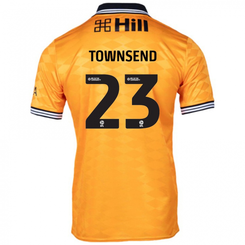 Kinder Eleanor Townsend #23 Orange Heimtrikot Trikot 2024/25 T-Shirt Schweiz