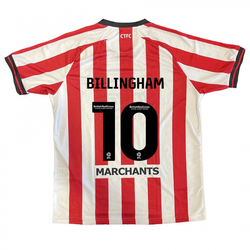 Kinder Lily Billingham #10 Rot Weiß Heimtrikot Trikot 2024/25 T-Shirt Schweiz