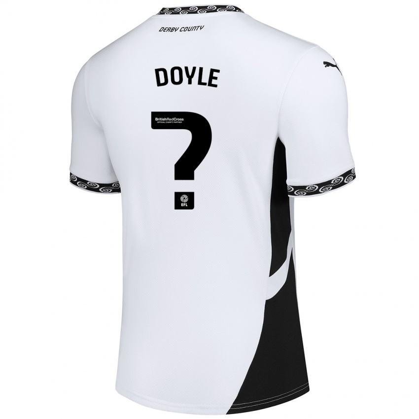 Kinder Aj Doyle #0 Weiß Schwarz Heimtrikot Trikot 2024/25 T-Shirt Schweiz