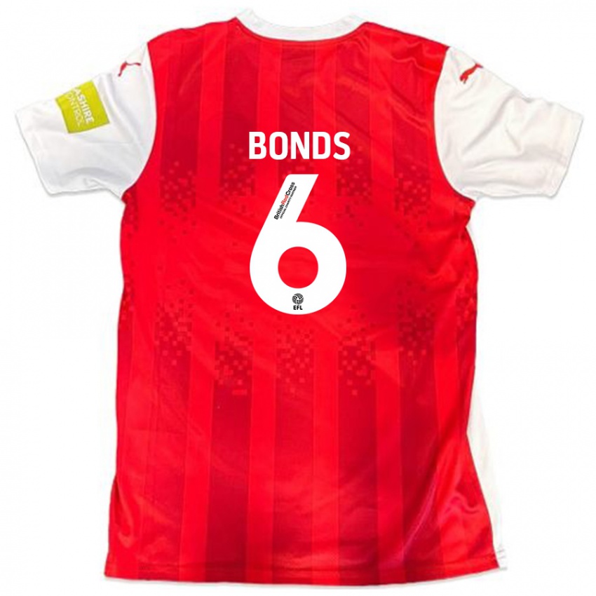 Kinder Elliot Bonds #6 Rot Weiß Heimtrikot Trikot 2024/25 T-Shirt Schweiz