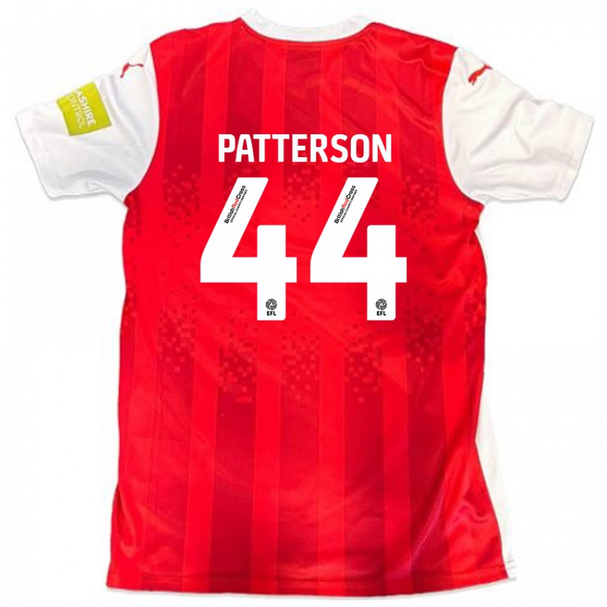 Kinder Phoenix Patterson #44 Rot Weiß Heimtrikot Trikot 2024/25 T-Shirt Schweiz