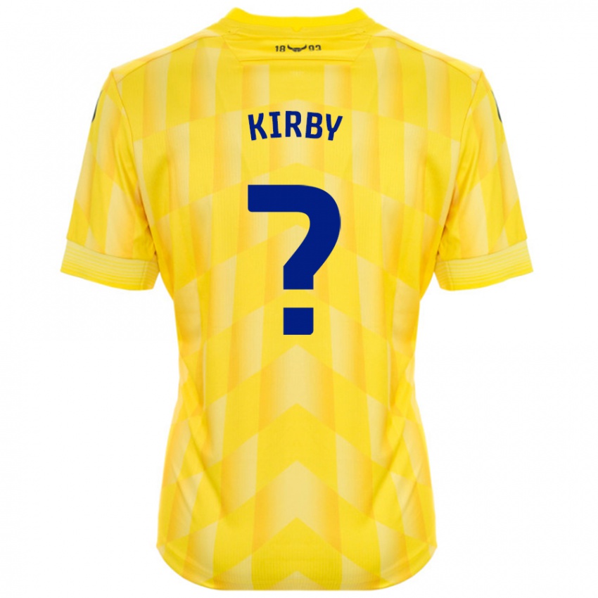 Kinder Ellie Kirby #0 Gelb Heimtrikot Trikot 2024/25 T-Shirt Schweiz