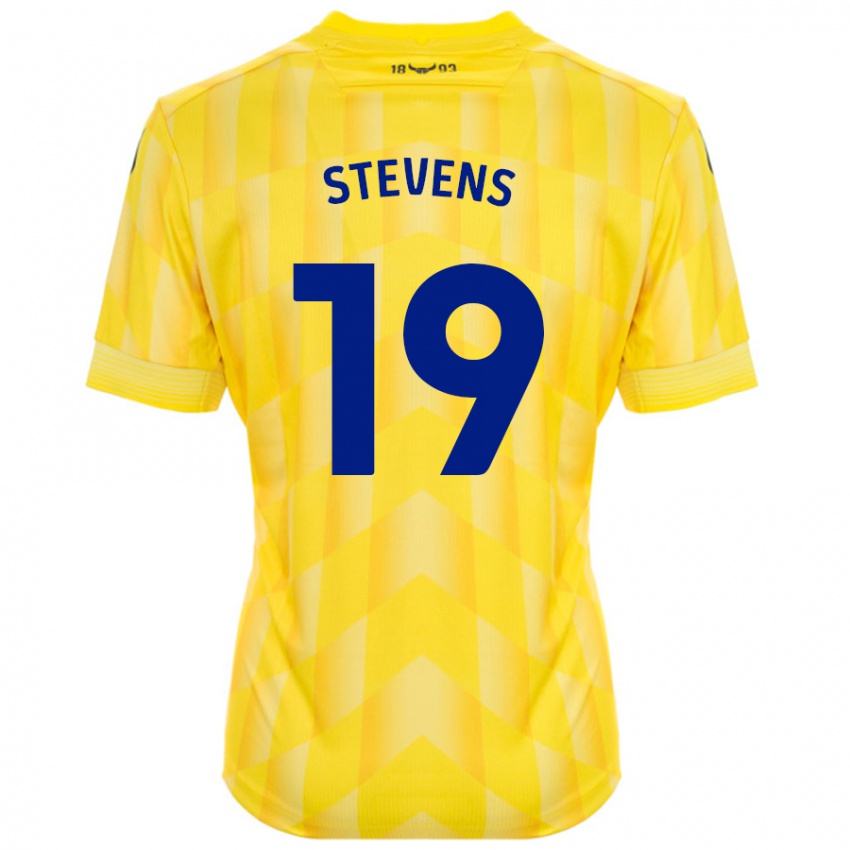 Kinder Lily Stevens #19 Gelb Heimtrikot Trikot 2024/25 T-Shirt Schweiz