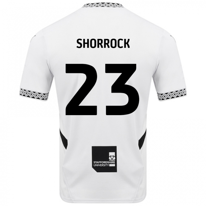 Kinder Jack Shorrock #23 Weiß Heimtrikot Trikot 2024/25 T-Shirt Schweiz