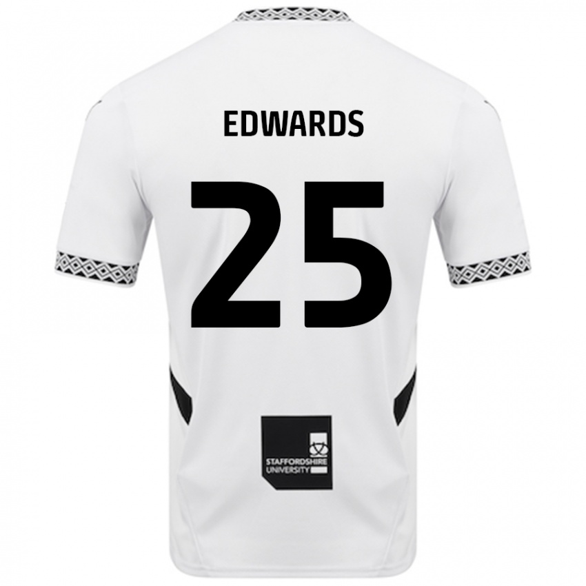 Kinder Diamond Edwards #25 Weiß Heimtrikot Trikot 2024/25 T-Shirt Schweiz