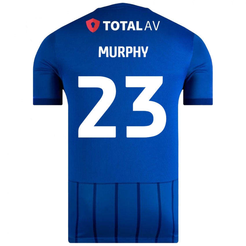 Kinder Josh Murphy #23 Blau Heimtrikot Trikot 2024/25 T-Shirt Schweiz