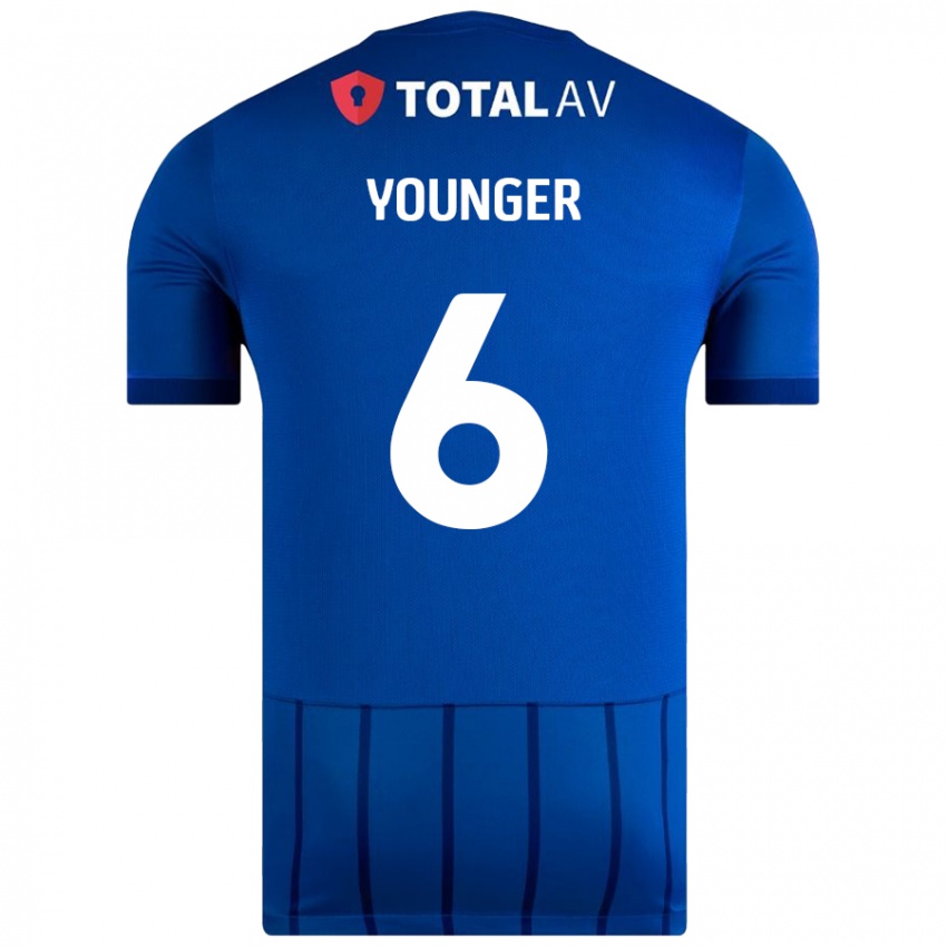 Kinder Jazz Younger #6 Blau Heimtrikot Trikot 2024/25 T-Shirt Schweiz