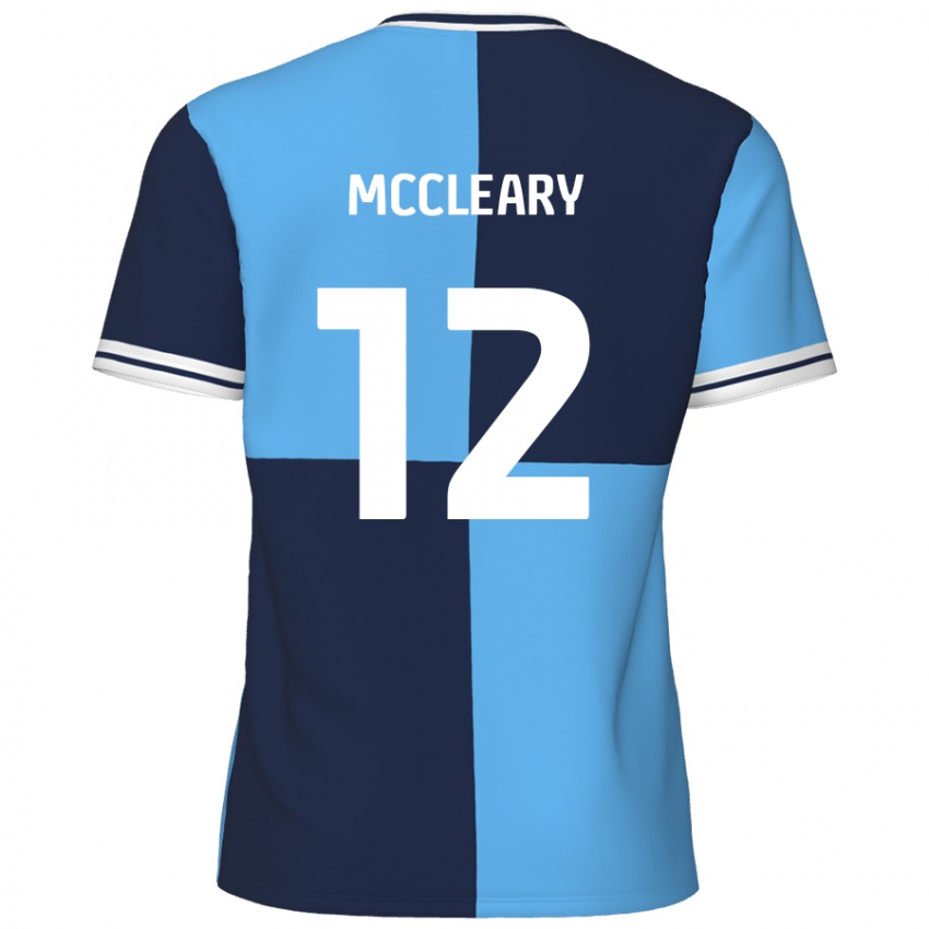 Kinder Garath Mccleary #12 Himmelblau Dunkelblau Heimtrikot Trikot 2024/25 T-Shirt Schweiz