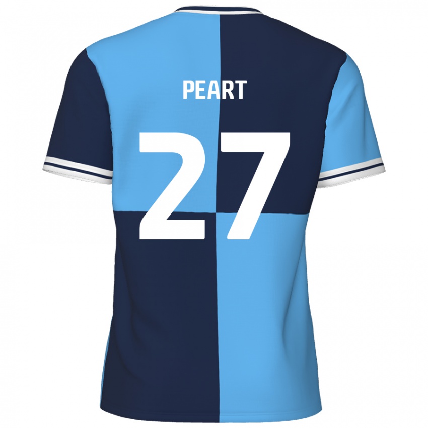 Kinder Brody Peart #27 Himmelblau Dunkelblau Heimtrikot Trikot 2024/25 T-Shirt Schweiz