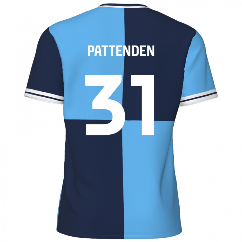 Kinder Jasper Pattenden #31 Himmelblau Dunkelblau Heimtrikot Trikot 2024/25 T-Shirt Schweiz