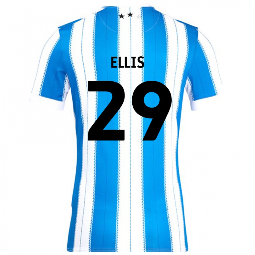 Kinder Molly Ellis #29 Blau Weiß Heimtrikot Trikot 2024/25 T-Shirt Schweiz