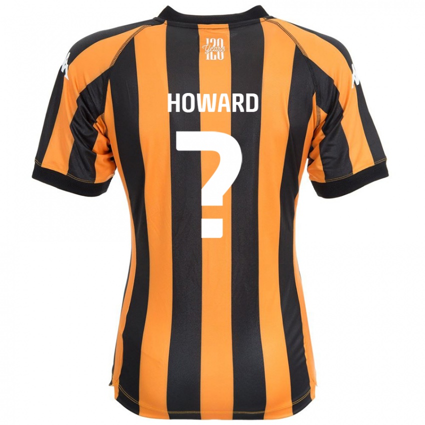 Kinder Archie Howard #0 Schwarz Bernstein Heimtrikot Trikot 2024/25 T-Shirt Schweiz