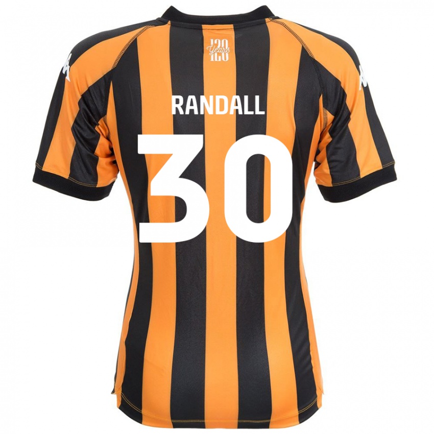 Kinder Jennifer Randall #30 Schwarz Bernstein Heimtrikot Trikot 2024/25 T-Shirt Schweiz