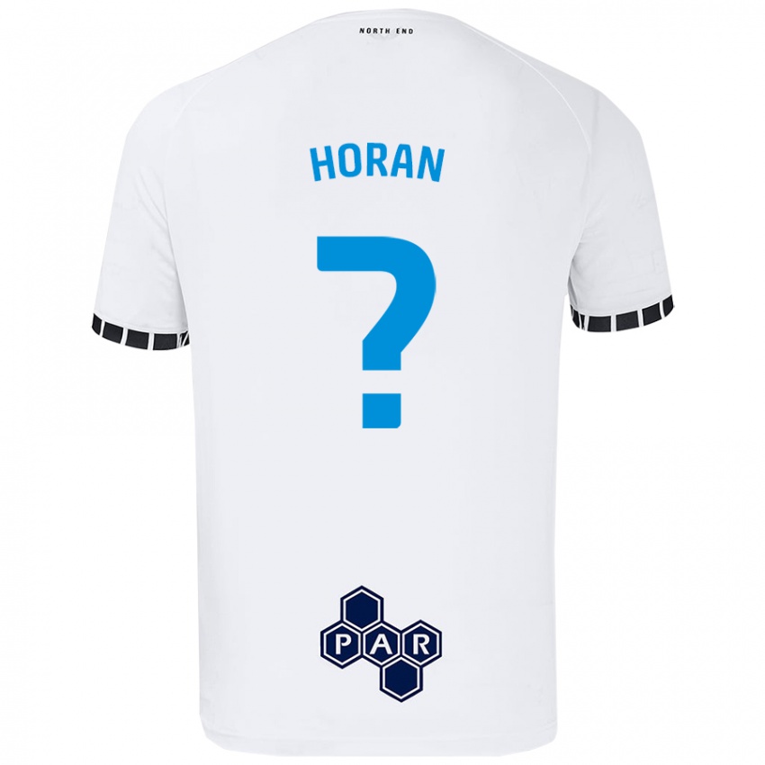 Enfant Maillot Ellis Horan #0 Blanc Tenues Domicile 2024/25 T-Shirt Suisse