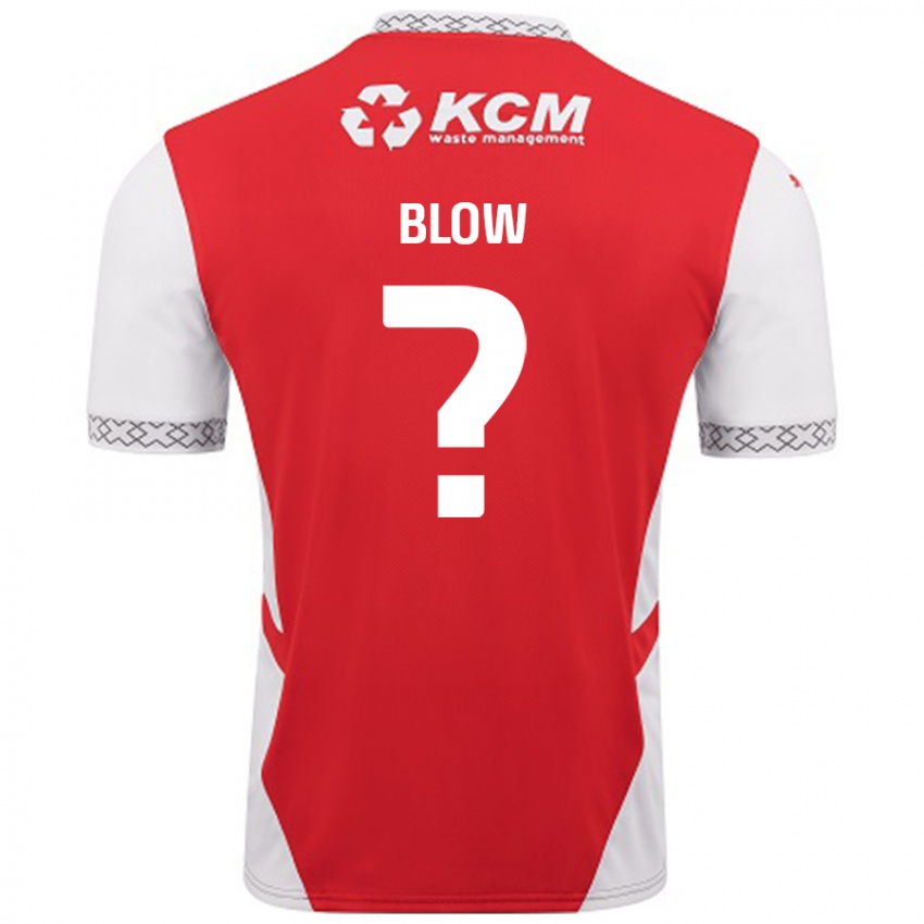 Kinder Hayden Blow #0 Rot Weiß Heimtrikot Trikot 2024/25 T-Shirt Schweiz