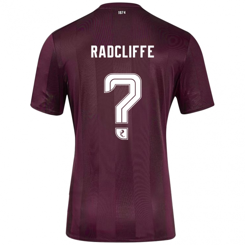 Kinder Josh Radcliffe #0 Burgundrot Heimtrikot Trikot 2024/25 T-Shirt Schweiz