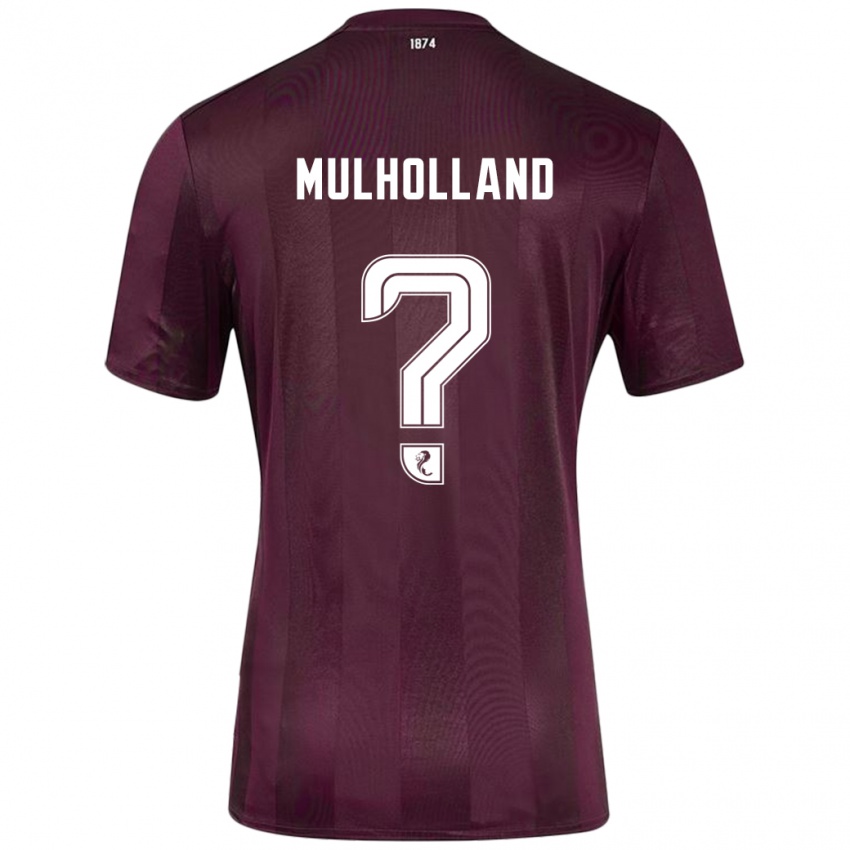 Kinder James Mulholland #0 Burgundrot Heimtrikot Trikot 2024/25 T-Shirt Schweiz