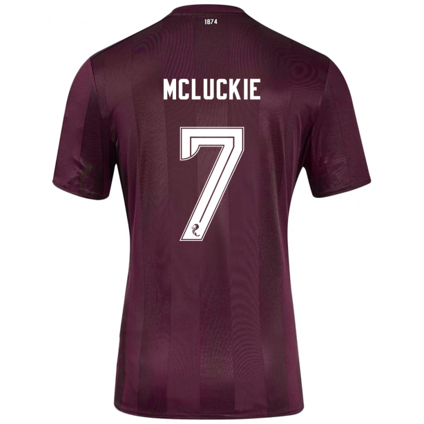 Kinder Bobby Mcluckie #7 Burgundrot Heimtrikot Trikot 2024/25 T-Shirt Schweiz