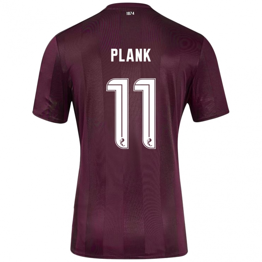 Kinder Dom Plank #11 Burgundrot Heimtrikot Trikot 2024/25 T-Shirt Schweiz