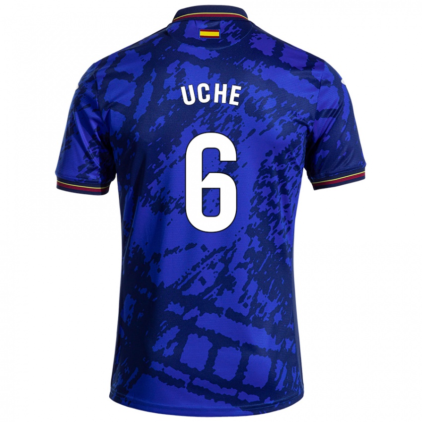 Kinder Chrisantus Uche #6 Dunkleres Blau Heimtrikot Trikot 2024/25 T-Shirt Schweiz