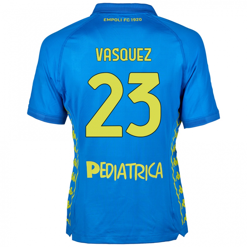 Kinder Devis Vásquez #23 Blau Heimtrikot Trikot 2024/25 T-Shirt Schweiz