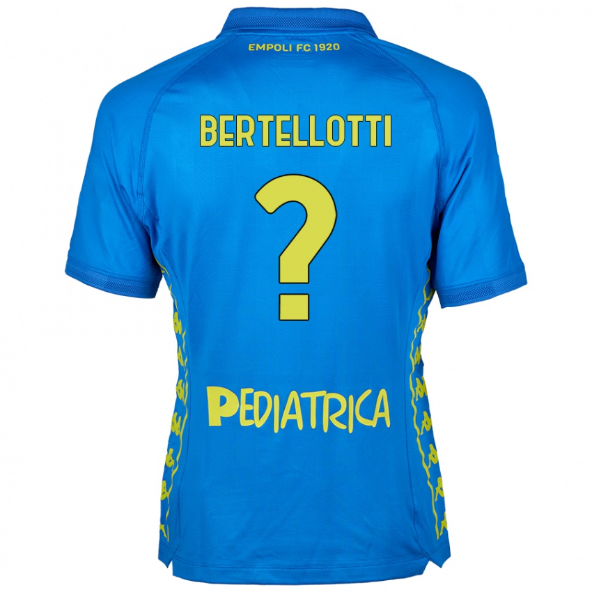 Kinder Giacomo Bertellotti #0 Blau Heimtrikot Trikot 2024/25 T-Shirt Schweiz