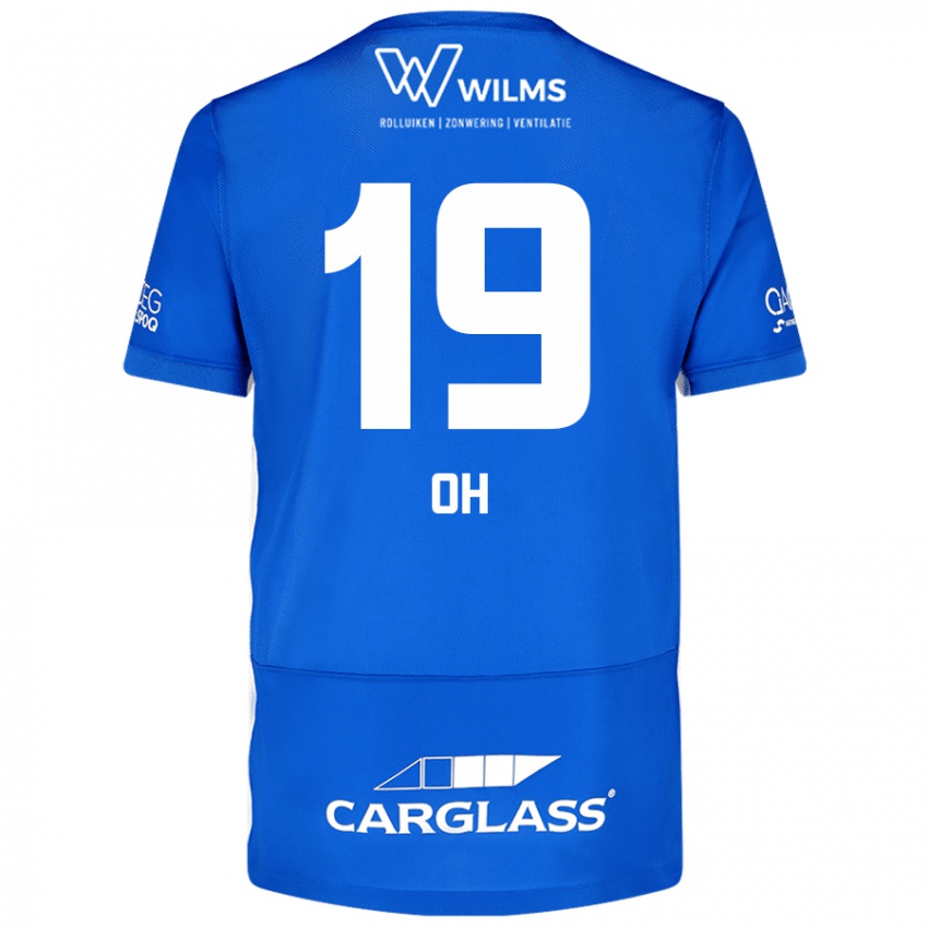 Kinder Hyeon-Gyu Oh #19 Blau Heimtrikot Trikot 2024/25 T-Shirt Schweiz