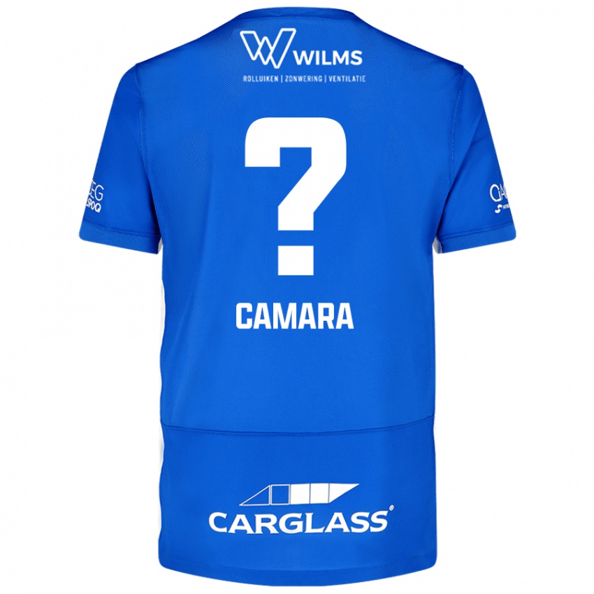 Kinder Ali Camara #0 Blau Heimtrikot Trikot 2024/25 T-Shirt Schweiz