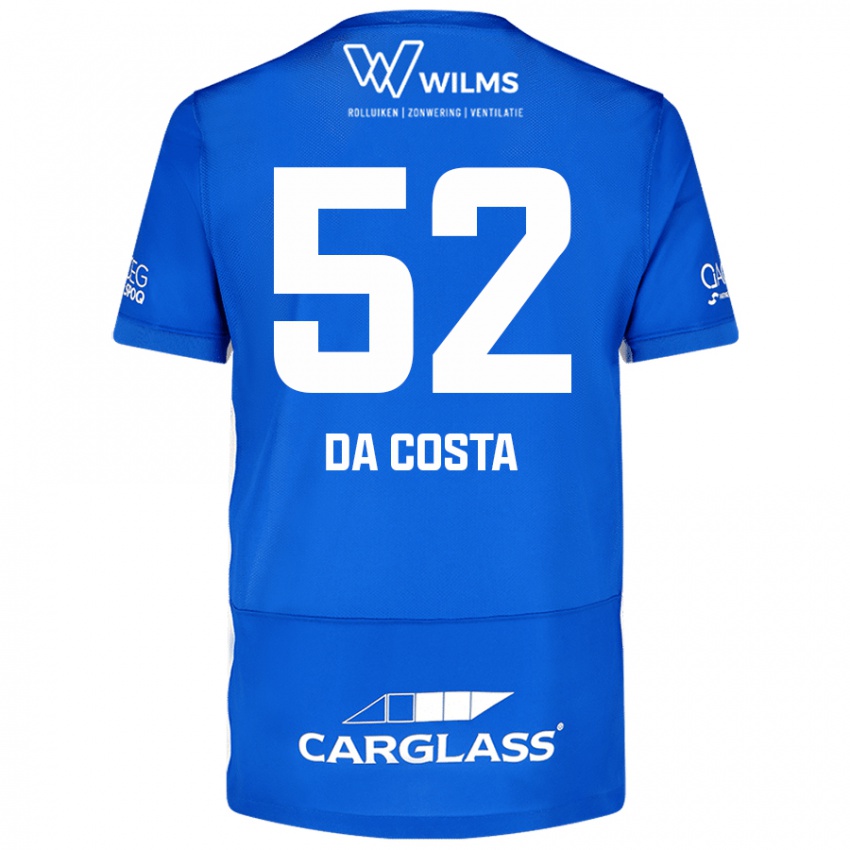 Kinder Wilson Da Costa #52 Blau Heimtrikot Trikot 2024/25 T-Shirt Schweiz