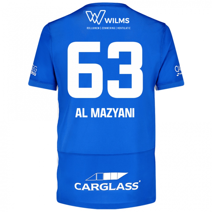 Kinder Faissal Al Mazyani #63 Blau Heimtrikot Trikot 2024/25 T-Shirt Schweiz