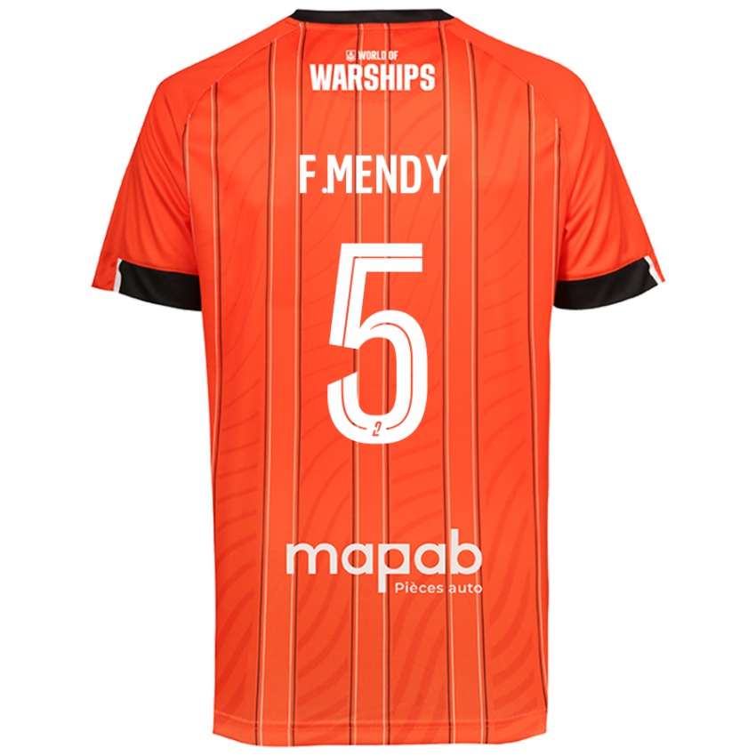 Kinder Formose Mendy #5 Orange Heimtrikot Trikot 2024/25 T-Shirt Schweiz