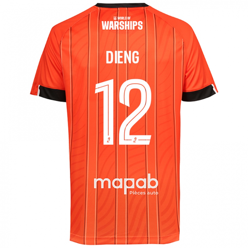 Kinder Bamba Dieng #12 Orange Heimtrikot Trikot 2024/25 T-Shirt Schweiz