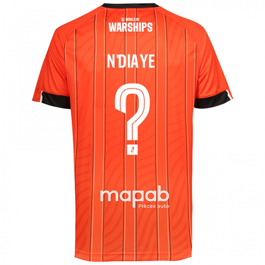 Kinder Bassirou N'diaye #0 Orange Heimtrikot Trikot 2024/25 T-Shirt Schweiz