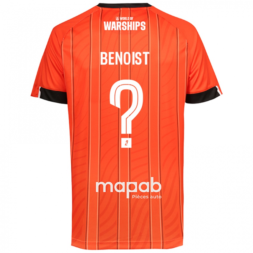 Kinder Baptiste Benoist #0 Orange Heimtrikot Trikot 2024/25 T-Shirt Schweiz