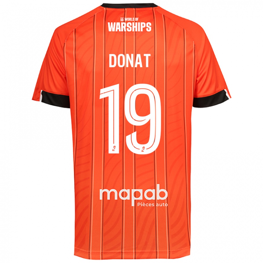 Kinder Noa Donat #19 Orange Heimtrikot Trikot 2024/25 T-Shirt Schweiz