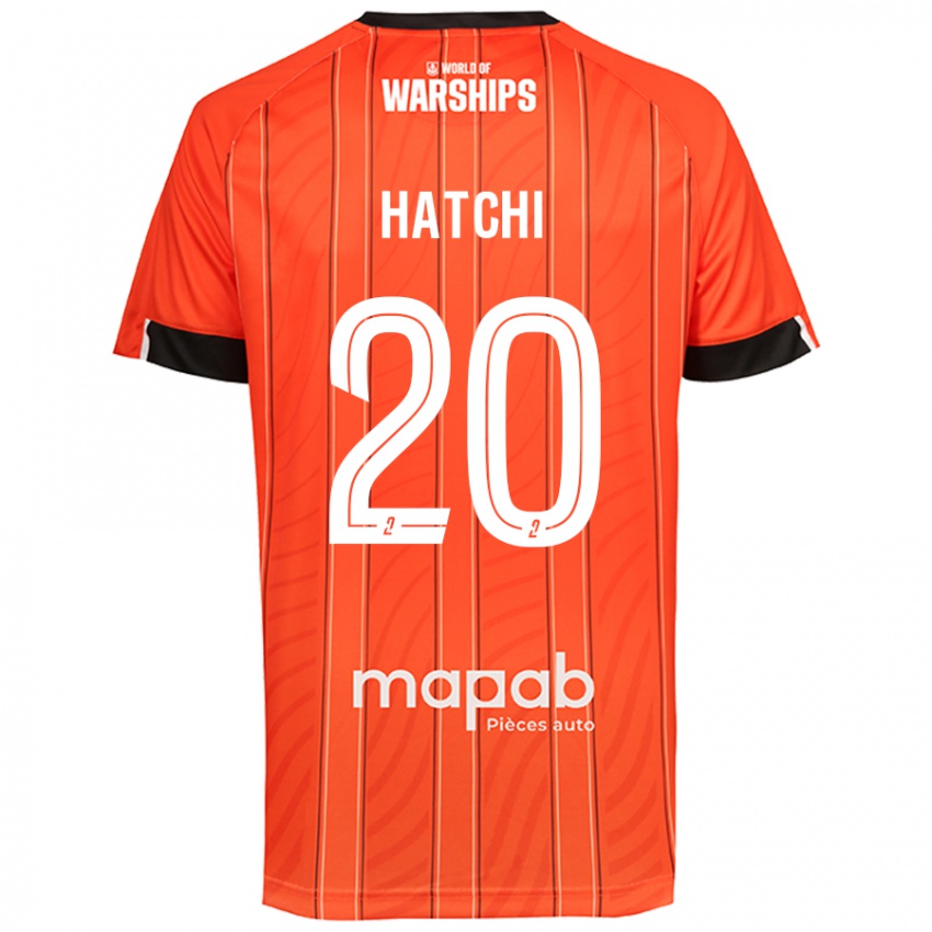 Kinder Jérémy Hatchi #20 Orange Heimtrikot Trikot 2024/25 T-Shirt Schweiz