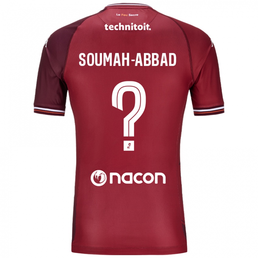 Kinder Édouard Soumah-Abbad #0 Rot Granata Heimtrikot Trikot 2024/25 T-Shirt Schweiz