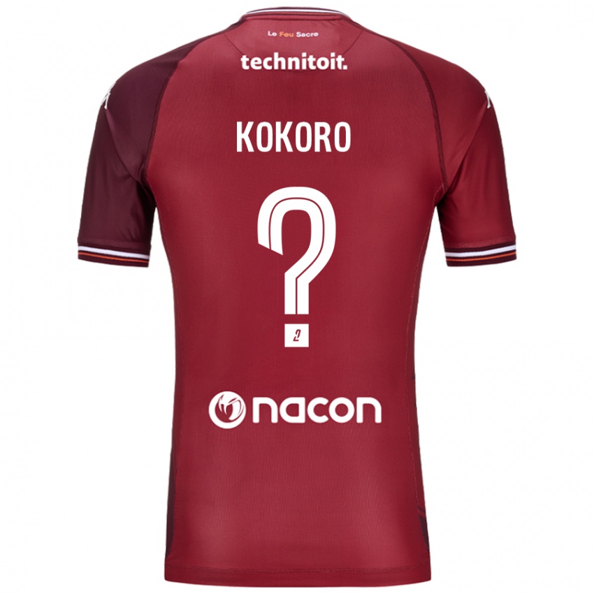 Kinder Clarence Kokoro #0 Rot Granata Heimtrikot Trikot 2024/25 T-Shirt Schweiz