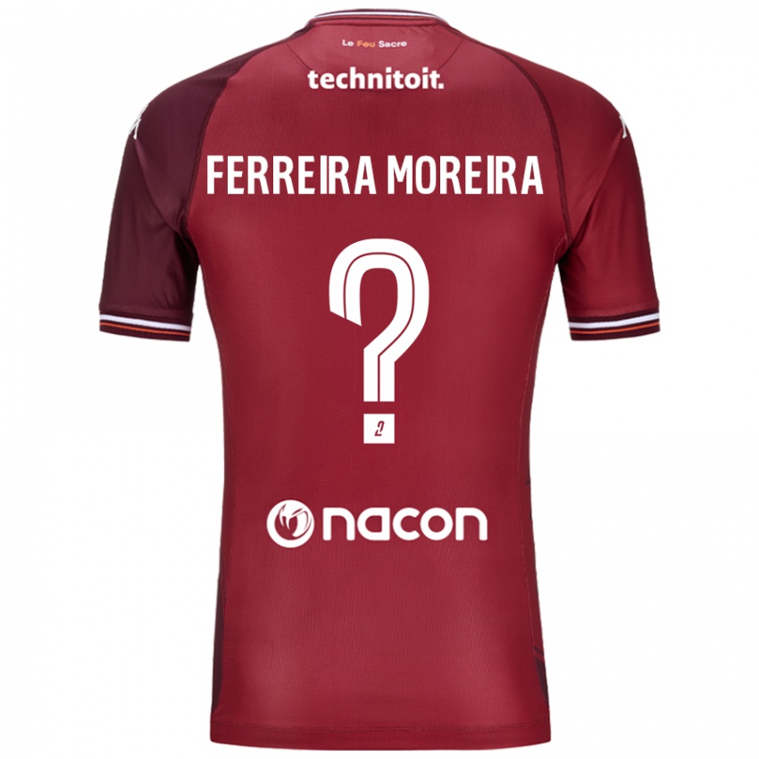 Kinder Ruben Ferreira Moreira #0 Rot Granata Heimtrikot Trikot 2024/25 T-Shirt Schweiz