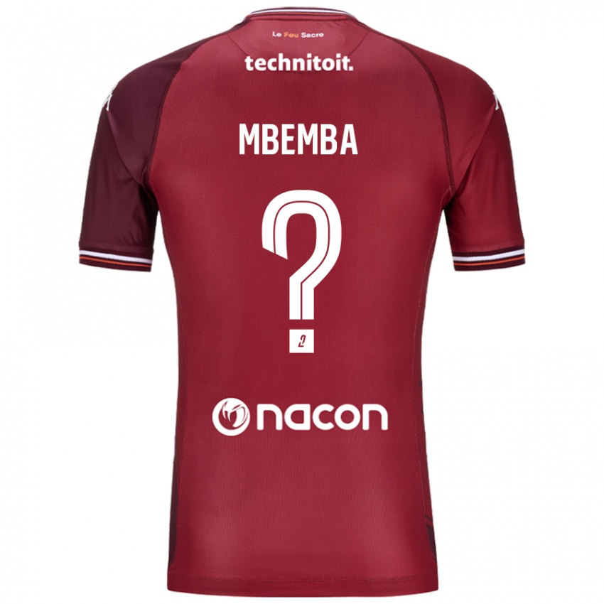 Kinder Abdallah Mbemba #0 Rot Granata Heimtrikot Trikot 2024/25 T-Shirt Schweiz