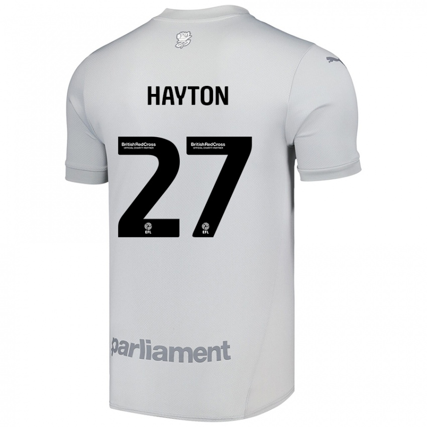 Kinder Adam Hayton #27 Silbergrau Auswärtstrikot Trikot 2024/25 T-Shirt Schweiz