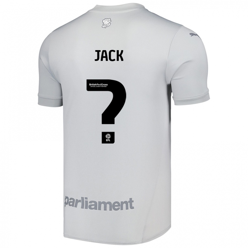 Kinder Jack Woodcock #0 Silbergrau Auswärtstrikot Trikot 2024/25 T-Shirt Schweiz