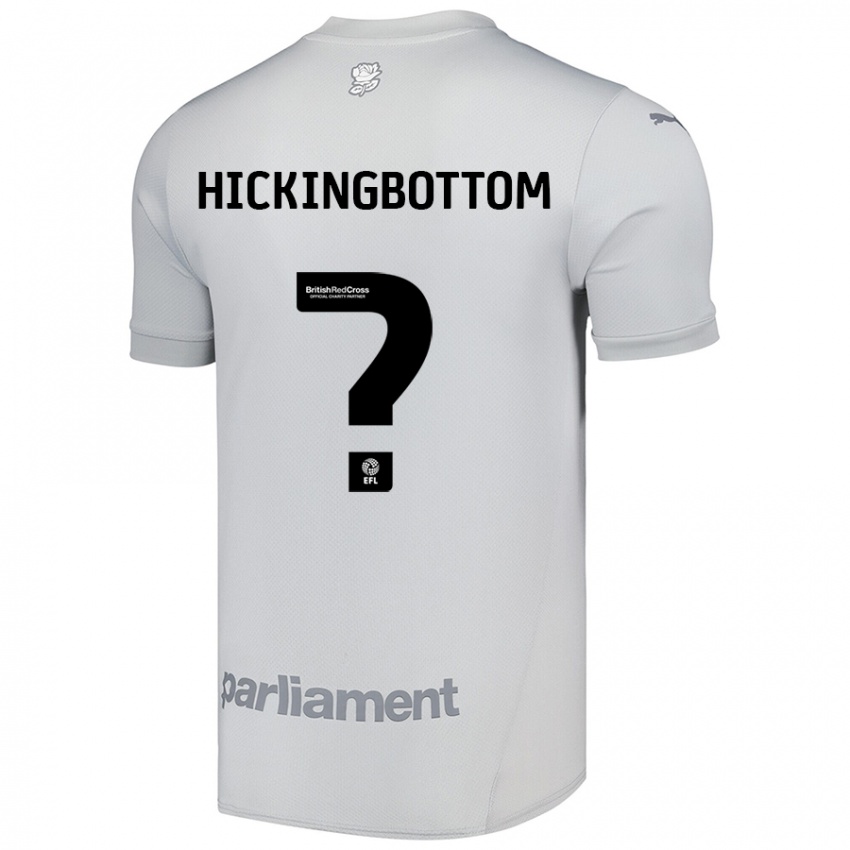 Kinder Charlie Hickingbottom #0 Silbergrau Auswärtstrikot Trikot 2024/25 T-Shirt Schweiz