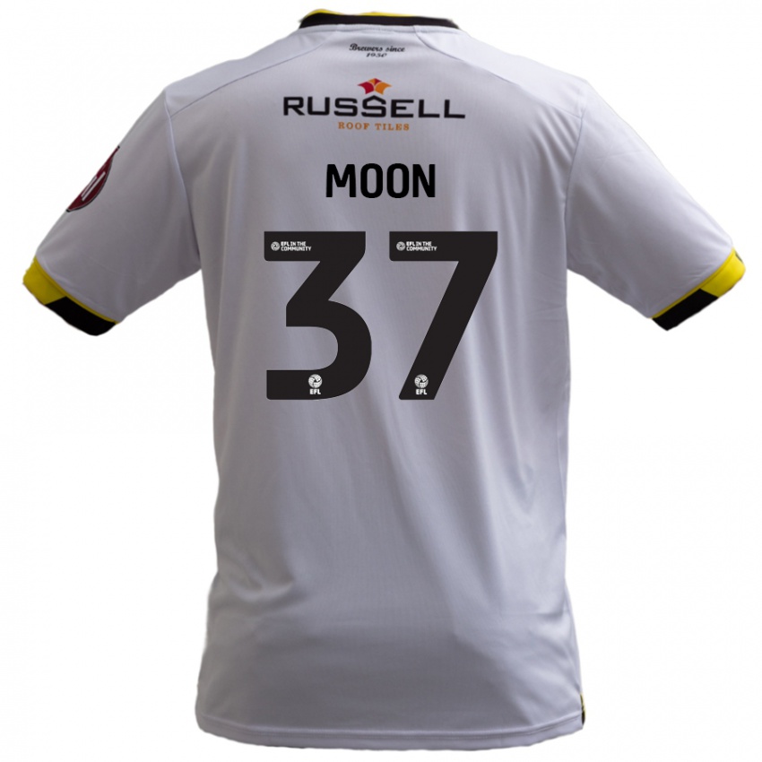 Kinder Jasper Moon #37 Weiß Auswärtstrikot Trikot 2024/25 T-Shirt Schweiz