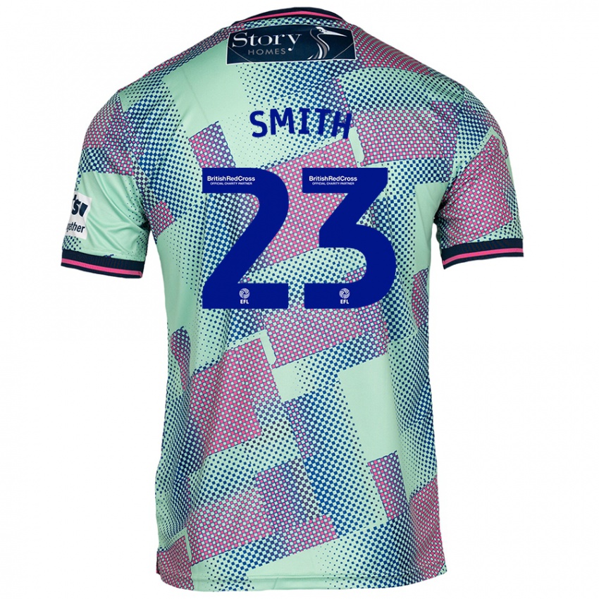 Kinder Jude Smith #23 Grün Auswärtstrikot Trikot 2024/25 T-Shirt Schweiz