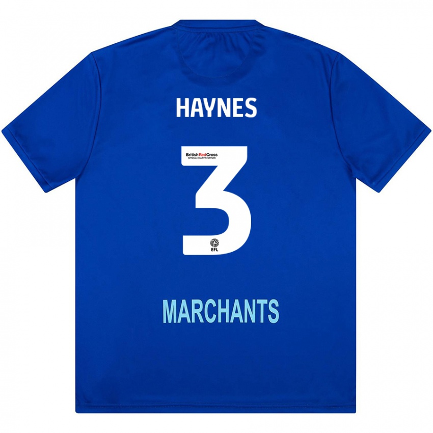 Kinder Ryan Haynes #3 Grün Auswärtstrikot Trikot 2024/25 T-Shirt Schweiz