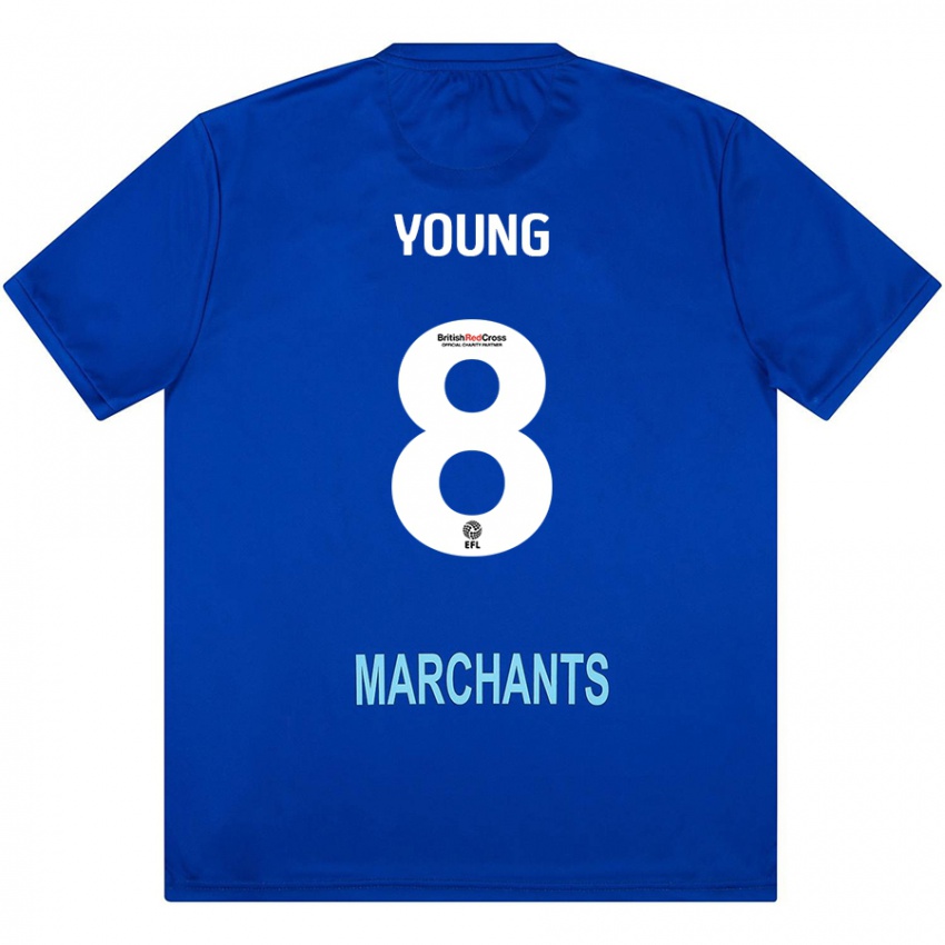 Kinder Luke Young #8 Grün Auswärtstrikot Trikot 2024/25 T-Shirt Schweiz