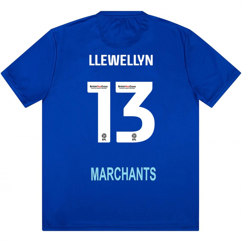 Kinder Ffion Llewellyn #13 Grün Auswärtstrikot Trikot 2024/25 T-Shirt Schweiz