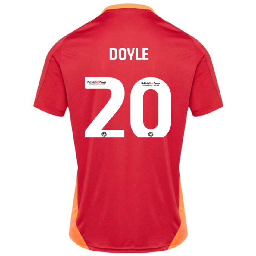 Kinder Kamari Doyle #20 Blau Cremeweiß Auswärtstrikot Trikot 2024/25 T-Shirt Schweiz