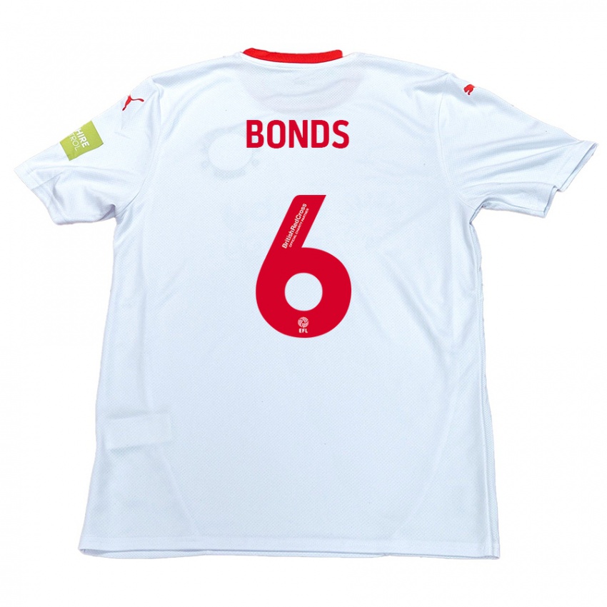 Kinder Elliot Bonds #6 Weiß Auswärtstrikot Trikot 2024/25 T-Shirt Schweiz